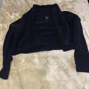 Nine West Black Knit Shrug